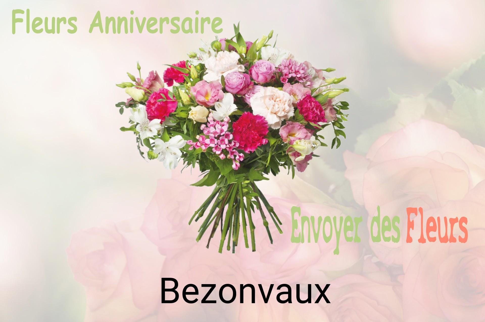 Bouquet de fleurs d’anniversaire livré à Bezonvaux