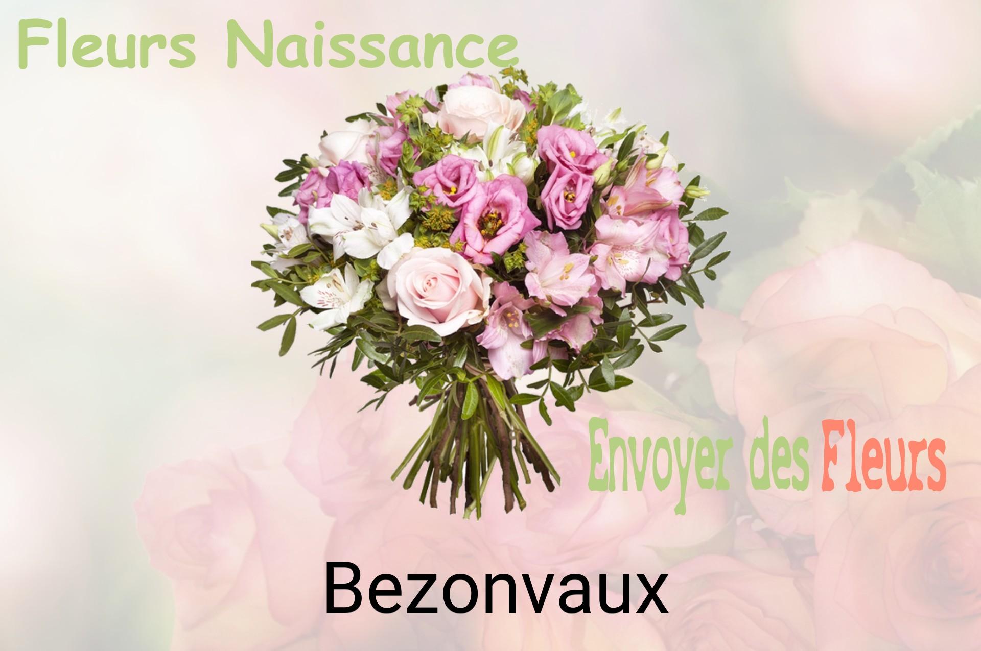 Bouquet de fleurs de naissance livré à Bezonvaux